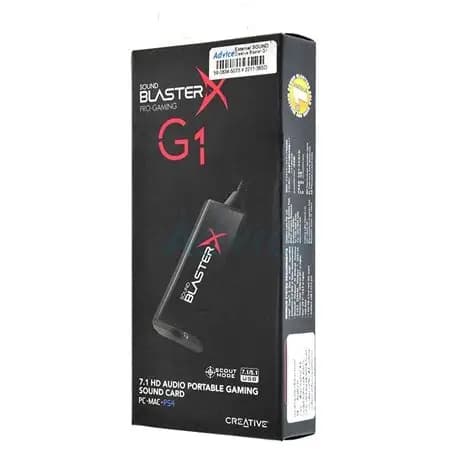 SOUND CARD CREATIVE SOUND BLASTER X G1 + DAC