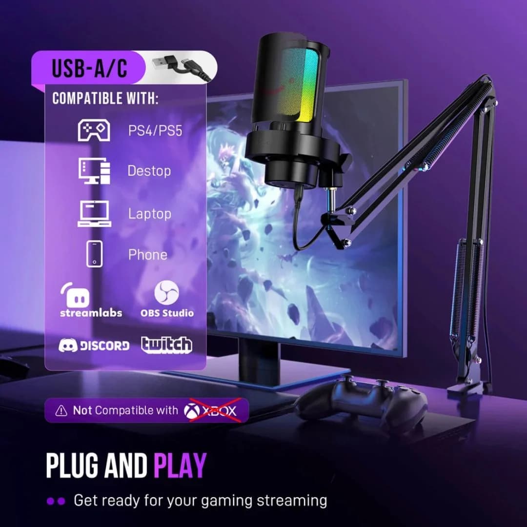 MIC FIFINE A8T USB CONDENSOR