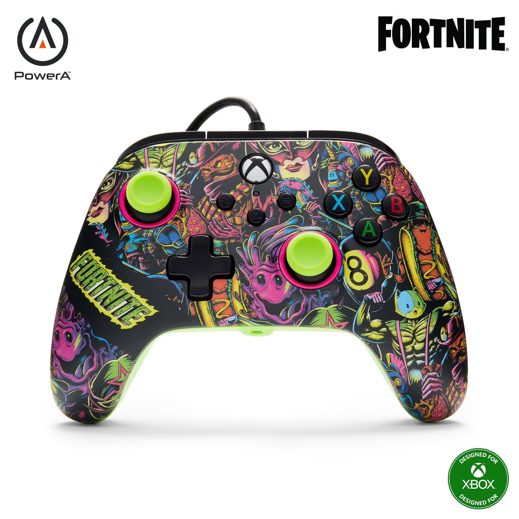 GAMING CONTROLLER POWERA ADVANTAGE FORTNITE EDITION WIRED FOR PC/XBOX