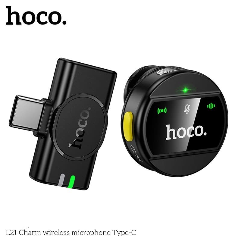 MIC HOCO L21 WIRELESS TYPE C